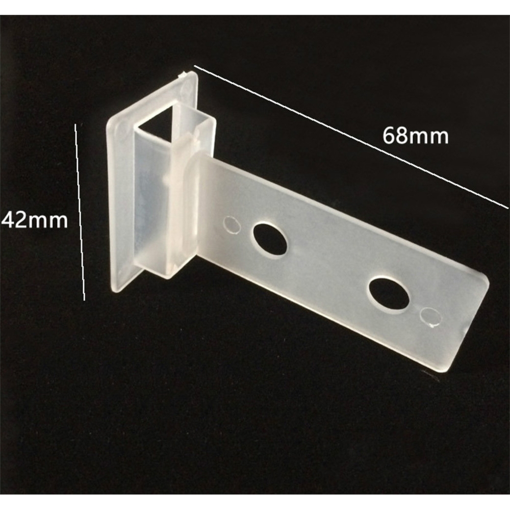 플라스틱 두 구멍 지원 부품 카톤 스태킹 카드 용지 선반 연결 고정 보호 커넥터
